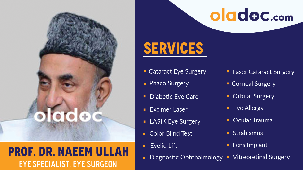 Services provided by Dr. Naeem Ullah